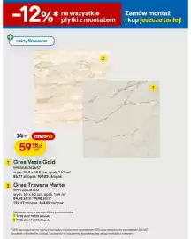 Castorama gazetka Strona 17: Gres Travera Marte 60x60 cm €84,98