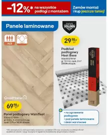 Castorama gazetka Strona 4: Podkład podłogowy Heat Base Volden €29,98, Panel podłogowy Wainfleet GoodHome €69,98