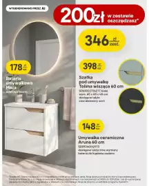 Castorama gazetka Strona 10: Umywalka ceramiczna Aruna 60 cm €148,00, Bateria umywalkowa Maza €178,00