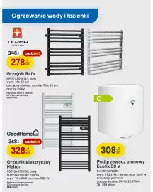 Castorama gazetka Strona 17: Grzejnik elektryczny Melton GoodHome €328,00, Grzejnik Rafa Terma €278,00