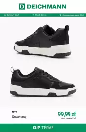Deichmann gazetka tydzień 40 Strona 9: Sneakersy VTY €99,99