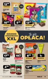 Netto gazetka Strona 11: Orzeszki ziemne prazone, solone Sante €12,99, Wafle Happy Wafers Minis Flis €13,99