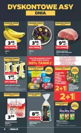 Netto gazetka Strona 2: Bułeczki mleczne Bakersfield €8,99, Śliwka luz €3,99