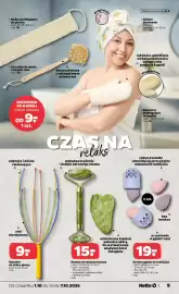 Netto gazetka tydzień 40 Strona 9: > Myjka peelingująca do pleców wym. 59x10×0,8 cm 1 szt. 9: drugi Wygenerowane przez Al