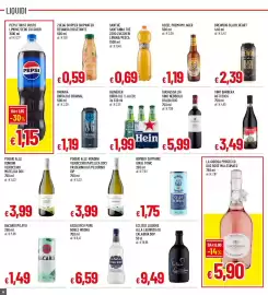 Volantino Famila Superstore Pagina 16: Poggio alle Rondini Passerina €3,99, Keglevich pure noble vodka €6,59