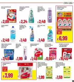 Volantino Famila Superstore Pagina 19: Sweet Home Spray €1,49, Super5 Rotomop 5.0 €3,99
