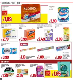 Volantino Famila Superstore Pagina 20: Tovaglioli BulkySoft €0,99, Buffalo double booster €2,79