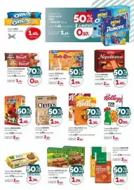 Catálogo Condis Página 13: Tosta Rica galetes original €1,99, Kellogg's corn flakes €1,95