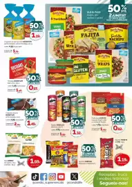 Catálogo Condis Página 17: Gerblé chips de garbanzos chips de lentejas €1,69, Bicentury tostadas dos cereales €0,97