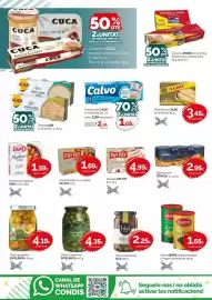 Catálogo Condis Página 18: Albo tonyina en oli d'oliva, Calvo atún claro en aceite de girasol €2,28