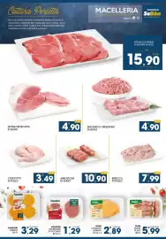 Volantino SeBón Supermercati Pagina 3: Macinato e spezzatino di suino €4,90, Arrosticini di suino €10,90