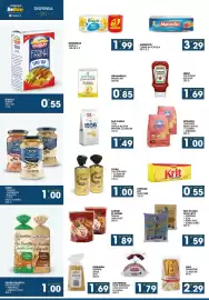 Volantino SeBón Supermercati Pagina 8: Cuetara Krit Crackers €0,55, DailyBread pane integrale con fiocchi di avena €1,79