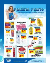 Volantino Pianeta Pulito Pagina 1: Lines Seta Ultra €1,39, Lines intervallo €1,75