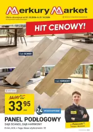 Merkury Market gazetka Strona 1: Panel Podłogowy Swiss Krono €33,95