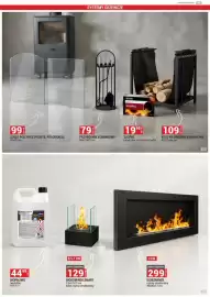 Merkury Market gazetka Strona 18: Szkło pod piece proste, półokrągłe €99,00, BIOKOMINEK czarny strukturalny €299,00