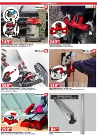 Merkury Market gazetka Strona 22: Odkurzacz warsztatowy Einhell TE-VC 1240 S €149,99, Mieszadło Einhell TC-MX 1200 E €249,99