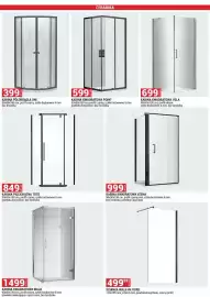 Merkury Market gazetka Strona 46: Kabina Kwadratowa Point €599,00, Kabina Kwadratowa Vela €699,00
