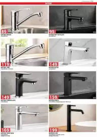 Merkury Market gazetka Strona 49: Bateria Siros New umywalkowa €169,00, Bateria Gemini Black umywalkowa €149,00