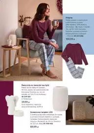 Tchibo gazetka Strona 6: Piżama €109,99, Świecznik na świeczki tea light €39,99