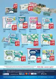 MOKPOL gazetka Strona 12: Ręcznik papierowy absorb Regina €8,99, Papier Toaletowy Regina Delicate+ €20,99