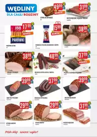 MOKPOL gazetka Strona 4: Schab Maryny Kabanos €29,99, Kiełbasa Upieczone Kozłowski €37,99