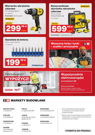 3W gazetka Strona 4: Gwoździe do betonu RAWLPLUG €199,99, Wiertarko-wkrętarka udarowa Stanley €299,00