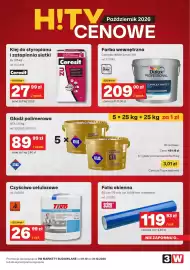 3W gazetka Strona 1: Klej do styropianu i zatapiania siatki Ceresit €27,99, Czyściwo celulozowe Tixo €26,99