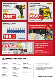 3W gazetka Strona 4: Gwoździe do betonu RAWLPLUG €199,99, Wiertarko-wkrętarka udarowa Stanley €299,00