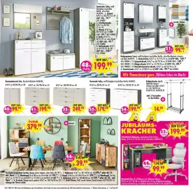 Möbel Boss Prospekt Seite 10: B/H/T ca. 180/90/40 cm .02 €249,99, Schrank €179,99