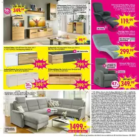 Möbel Boss Prospekt Seite 7: Ecksofa Gavin €1.499,00, Lowboard Salinas €199,99