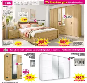 Möbel Boss Prospekt Seite 8: Drehtürenschrank Cork €249,00, Schwebetürenschrank Panorama €899,99