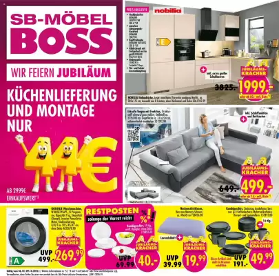 Möbel Boss Prospekt (gültig bis 9-10)