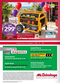 Catalogue Mr Bricolage page 24: SKIRON €29,90, Groupe électrogène essence €299,00