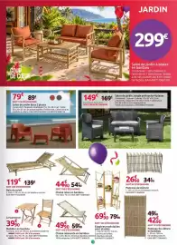 Catalogue Mr Bricolage page 19: Mobilier en bambou €39,90, Panneau de clôture en bambou €42,90