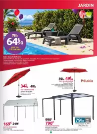 Catalogue Mr Bricolage page 21: Bain de soleil MIAMI €64,90, Tonnelle Nice €169,00