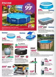Catalogue Mr Bricolage page 22: Dolphin Robot de piscine E25 €899,00, Bestway Piscine ronde hors sol Fast Set €69,90