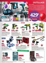 Catalogue Mr Bricolage page 3: RYOBI Perceuse visseuse à percussion 18V €99,00