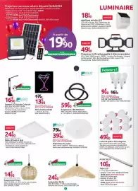 Catalogue Mr Bricolage page 8: EGLO Suspension LED Rolimare €59,90, Myha Suspension €24,90