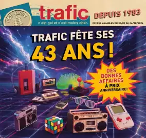 Catalogue Trafic page 1: Off price WALKMAN trafic DEPUIS 1983 c'est gai et c'est moins cher. OFFRES VALABLES DU 30/09 AU