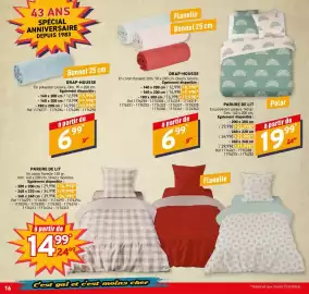 Catalogue Trafic page 16: Polar PARURE DE LIT €19,99, Flanelle €14,99