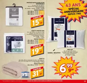 Catalogue Trafic page 17: COUETTE €31,99, TQF PROTEGE-MATELAS €15,99