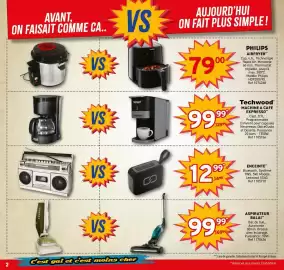 Catalogue Trafic page 2: INCOCK AVANT. ON FAISAIT COMME CA.. VS PEM 50 VS VS VS 2 C'est gai et c'est moins cher Techwood S