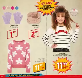 Catalogue Trafic page 30: PULL FILLE €11,99, PULL FILLE €11,99