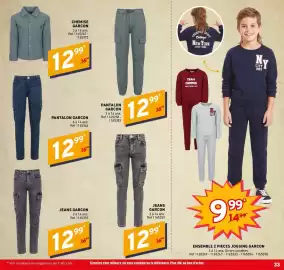 Catalogue Trafic page 33: PANTALON GARCON €12,99, PANTALON GARCON €12,99