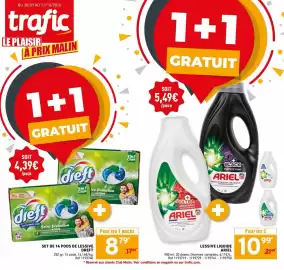Catalogue Trafic page 37: ARIEL Lessive liquide €10,99, DREFT SET DE 14 PODS DE LESSIVE €8,79
