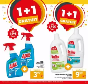 Catalogue Trafic page 39: DesTop Entretien canalisations €9,99, AJAX SPRAY NETTOYANT POUR VITRES €3,99