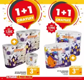 Catalogue Trafic page 40: KARTIKA Papier toilette Halloween €3,00