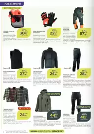 Catalogue Point Vert page 2: FORTEC PANTALON APE1040 NOIR €28,29, VESTE ARIEL KAKI €44,13