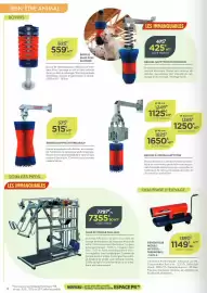 Catalogue Point Vert page 8: HAPPYCOW BROSSE FREE MAXI €515,00, FULL-ELEC CAGE DE TRAVAIL €7.355,00