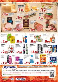 Volantino Marotta Pagina 2: Felce Azzurra Mon Amour Ammorbidente €2,79, Succhi vari tipi La Doria €0,89